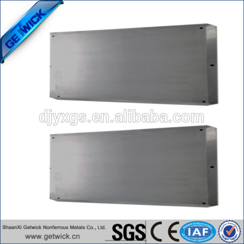 Best price pure tungsten plate manufacture