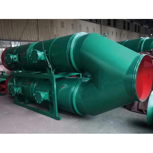 Counterrotating Press-in Type Local Axial Flow Fan Flameproof-press in Counter Rotating Axial Flow Local Fan Factory