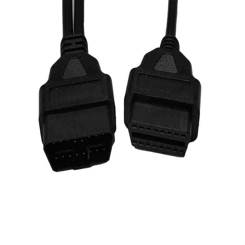 OBD2 1 Male to 2 Female Y-Splitter Cable