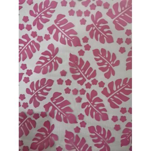 Nouveau tissu de flocage design de fleurs pour tissu de rembourrage de canapé