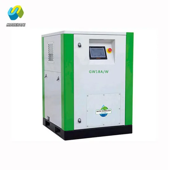 Industry Water Lubricating Oil Free Screw Air Compressor