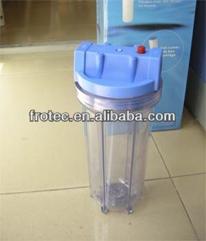 jumbo plastic water filter housing/clear water filter housing/plastic filter housing