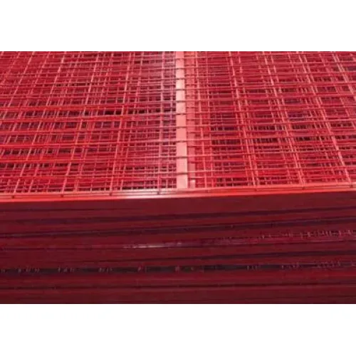 Powder Coated Temporary Fence Powder Coated Temporary Welded Metal Fence Panels Manufactory