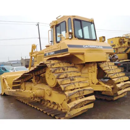 Used Caterpillar Bulldozer D6H/D7H with Triangle Tracks for Wet Lands