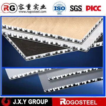 Aluminum honeycomb core mould-proof prices aluminum partitions