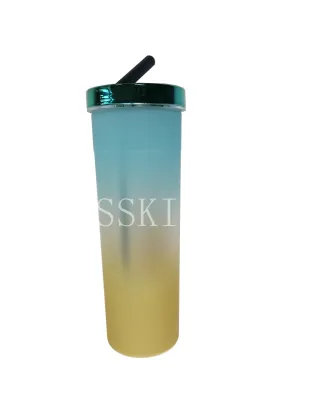 Filter water cup with straw Large capacity lemon cup