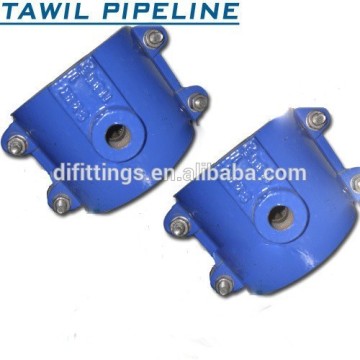 Ductile iron pipe saddle