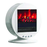 portable electric fireplace heater