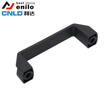 Factory Direct LS522 Conveyor Handle - High Quality Plastic Square Cabinet Handle for Aluminum Profile