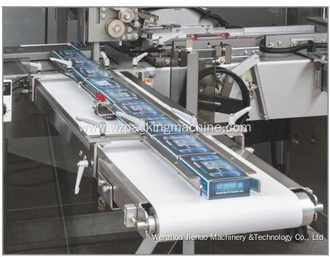 JN-290 Cellophane Wrapping Machine With Six-Seded Hot Pressing Packaging Machine