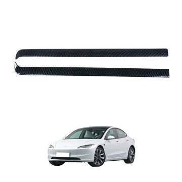 2023 Tesla Model 3 Highland ABS Carbon Fiber Interior Parts OEM Center Console Trim