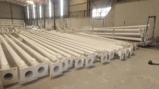 Galvanized Street Light Pole