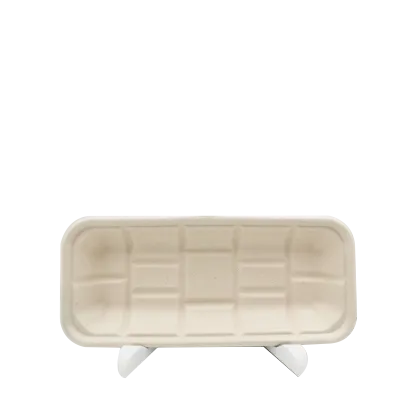 Ok Compost Sugarcane Pulp Biodegradable Food Tray