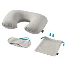 Bouchons d&#39;oreilles Oreiller Eyemask Kits de voyage confort personnalisés