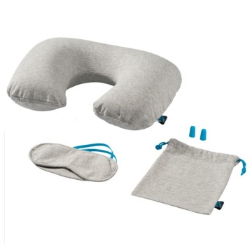 Earplugs Pillow Eyemask Kit Perjalanan Kenyamanan Kustom