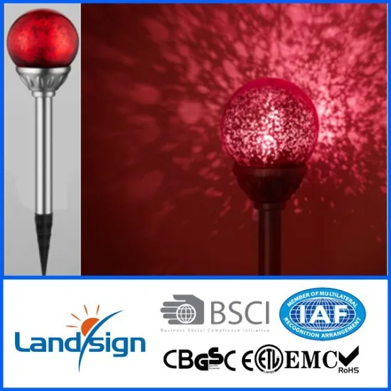 outdoor garden lights solar led light glass ball
