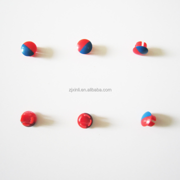 X12304 Plastic Faucet Accessories - Red & Blue Hot and Cold Water Markers
