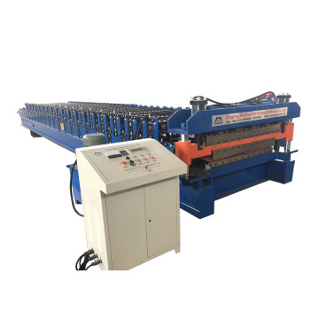 Double Deck Roll Forming Machine For Roof Sheet