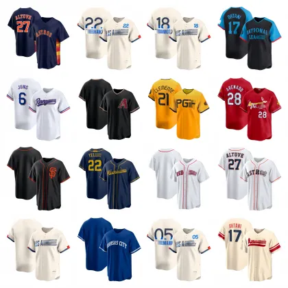 Customized Sweat-Absorbing Embroidery Baseball Jersey for Factories