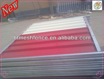 50-30-50mm U-profile 40mm pipe 0.4mm thickness 1.8*2,24m blue Steel hoarding