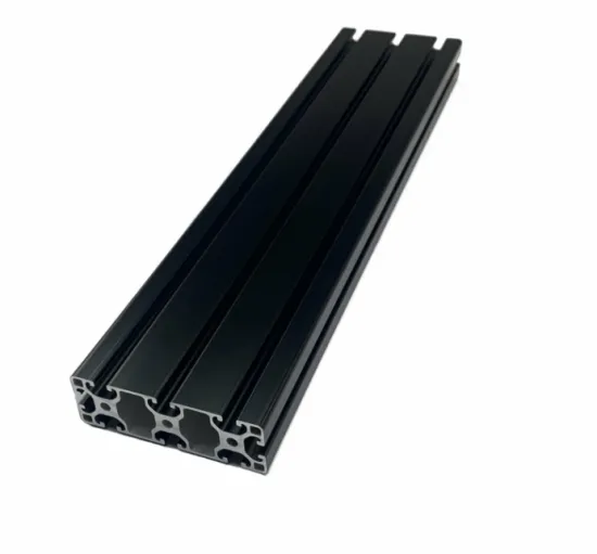 Black Anodized Aluminum Extrusion Profile 40120 T Slot for Sim Racing Game Simulator