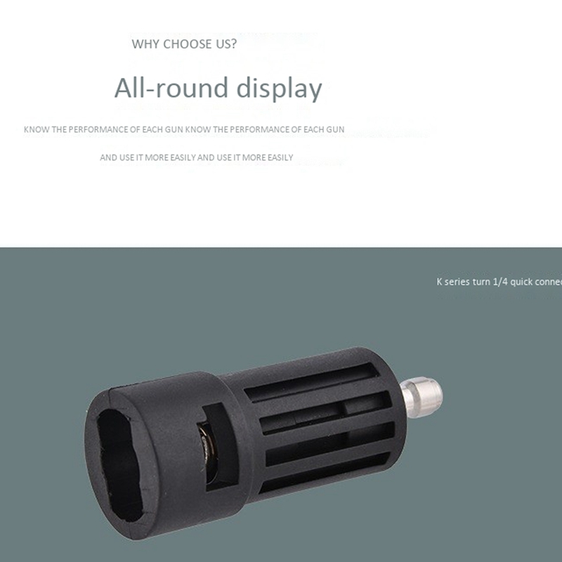 Adequado para conversão em série Junta 1/4 União rápida união de alta pressão arruela de lavagem de carro acessórios