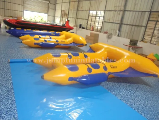4 seats Inflatable Flyfish Banana Boat for adults water park toys