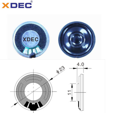 Plain film 23mm 8ohm 0.5w scanner speaker