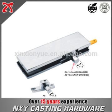 Top glass door patch fitting