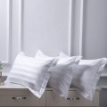 custom luxury white stripe 5-star hotel bedding sets