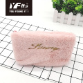 PU Pencil Bag Custom angel lover plush pencil bag Manufactory