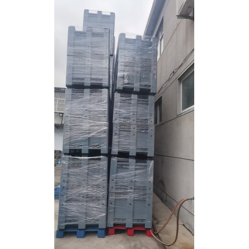 Large Plastic Pallet Box Container with Lid