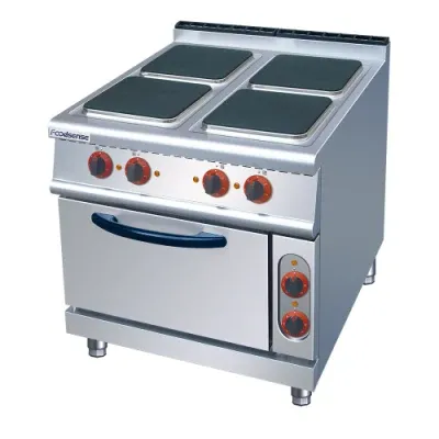 Commercial High Quality Kitchen Equipment Electric Cooker with Cabinet