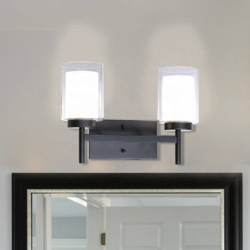 2021 POPULAIRE DUAL GLAS MATTE ZWART FINITE BADKAIER WANDELIJKTOFFAL LICHT