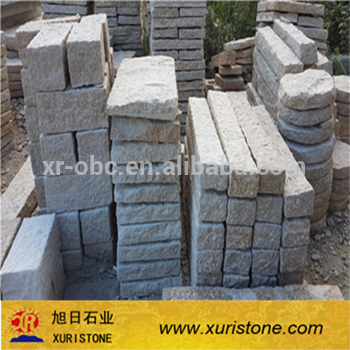 China cheap G682 granite kerbstone, granite paving stone