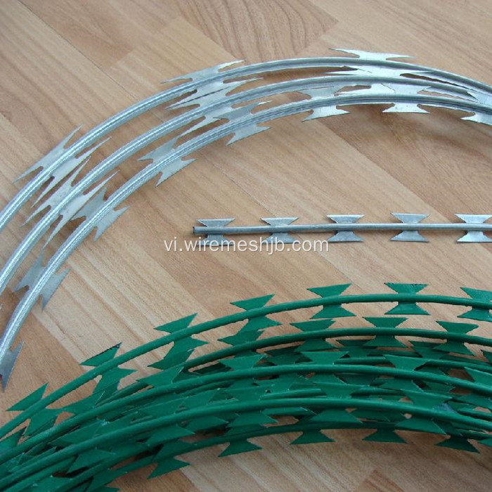 Razor Wire Fence-đơn Coil Loại