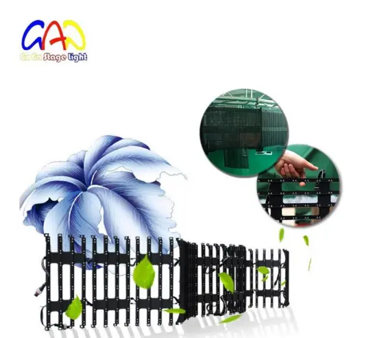 P37.5 LED Curtain Display Screen for Indoor Outdoor Stage