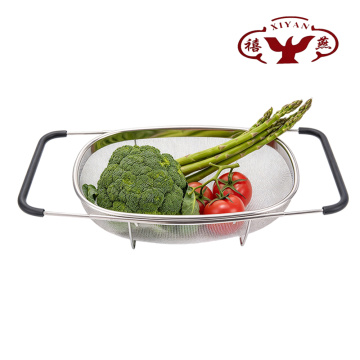 Giỏ chậu rửa có thể mở rộng bằng thép không gỉ