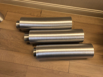 Easy To Install Ventilation Firm Aluminum Tube