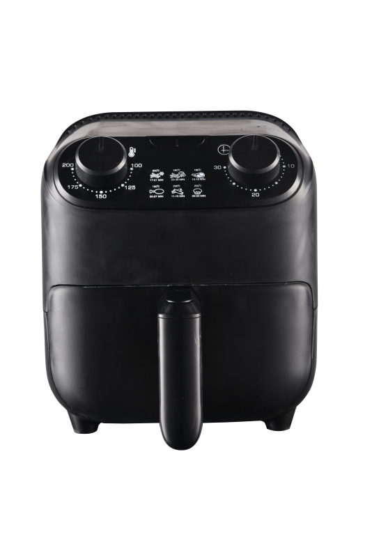 1.5L Electric Small Air Fryer with Temperature Control Timer, Auto Shut-Off, Non-Stick Frying Tray, 1200W Compact Mini Air Fryer
