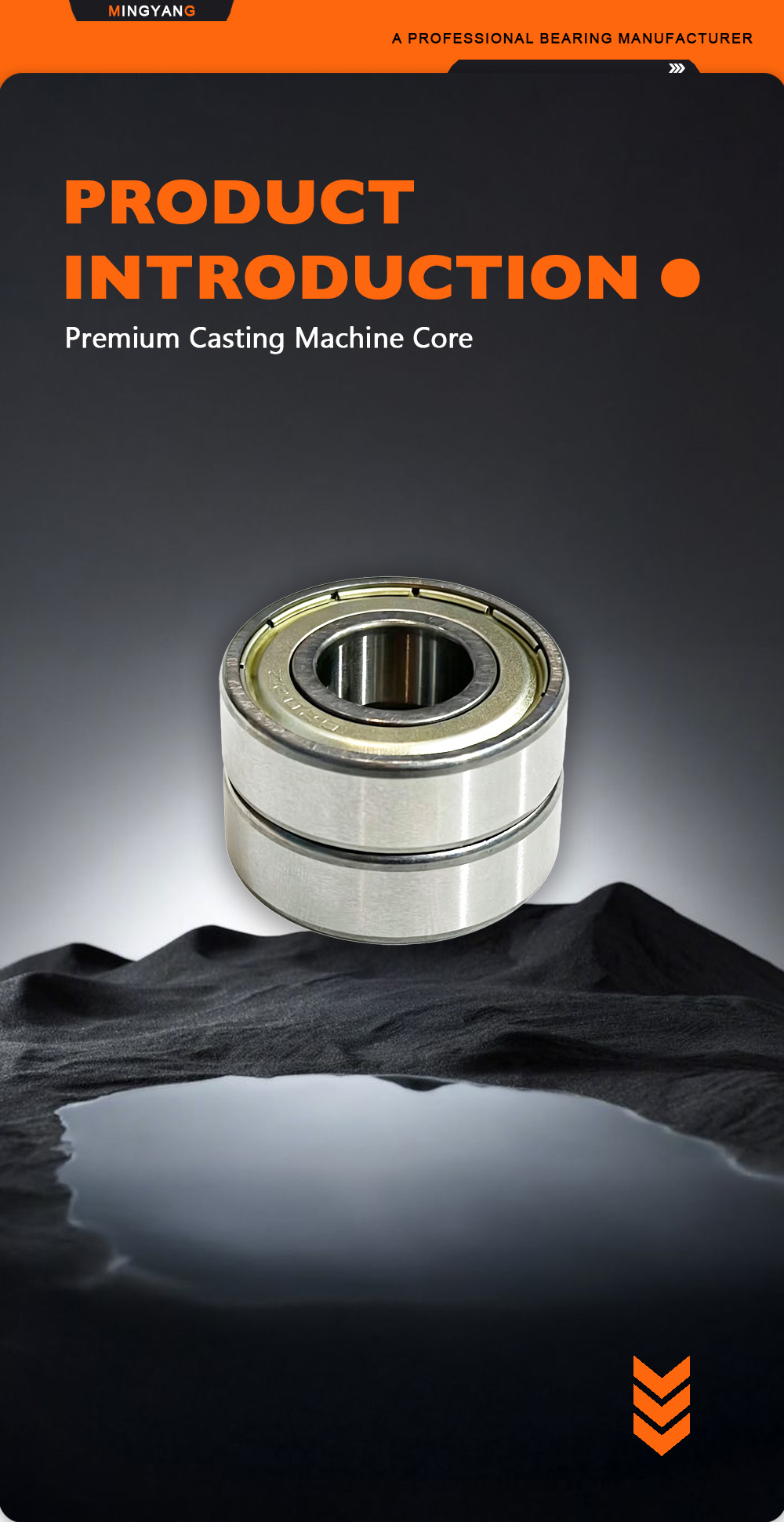 6202 ZZ High‑Speed General‑Purpose Industrial Bearing x