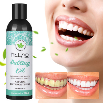 Pulling Oil For Teeth Whitening Oral Hygiene