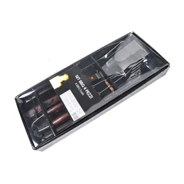 Barbeque Professional Tools Charcoal 3pc Stainless Steel Bbq Grill Multi Tool Set