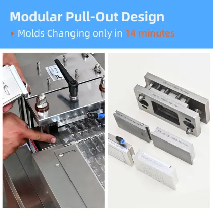Aluminum Plastic Olive Oil Blister Packing Machine | PVC Butter Blister Packaging Machinery