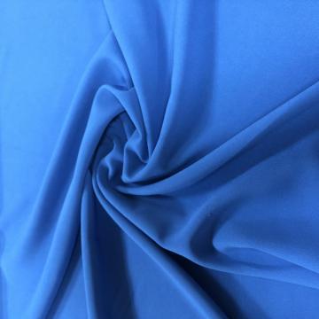 Recycled Polyester Ssustainable Woven Spandex Solid Fabric