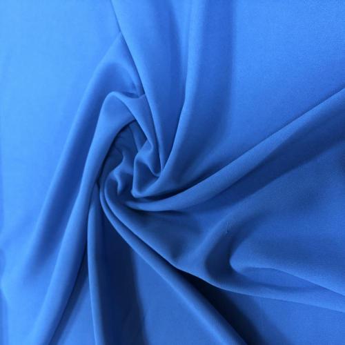 Recycled Polyester Ssustainable Woven Spandex Solid Fabric