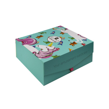 Custom paper gift contain box for packaging apparel