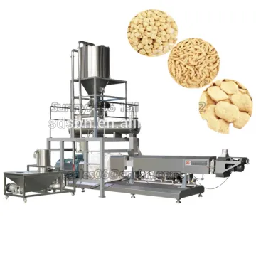 1 Ton/H TVP TSP Vegetable Meat Soya Nugget Chunks Protein Making Machine