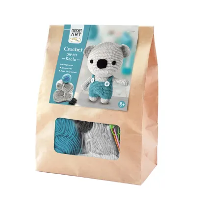 DIY Yarn Craft: Crochet Cute Koala Critters