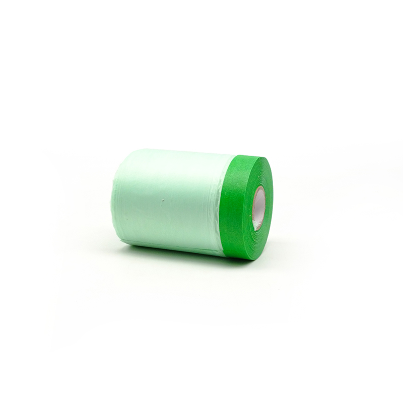 Green Masking Film With Tape